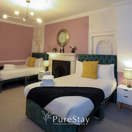 Beautiful 2Bedroom 4 Actual Beds House With Wifi By Purestay Bath Exterior photo